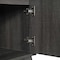 Flash Furniture Hatfield TV Stand in Black Wash for 65+ Inch TV's w/Adjust Center Shelf and Dual Soft Close Doors EM-TV1801-BK-GG - alternate 7
